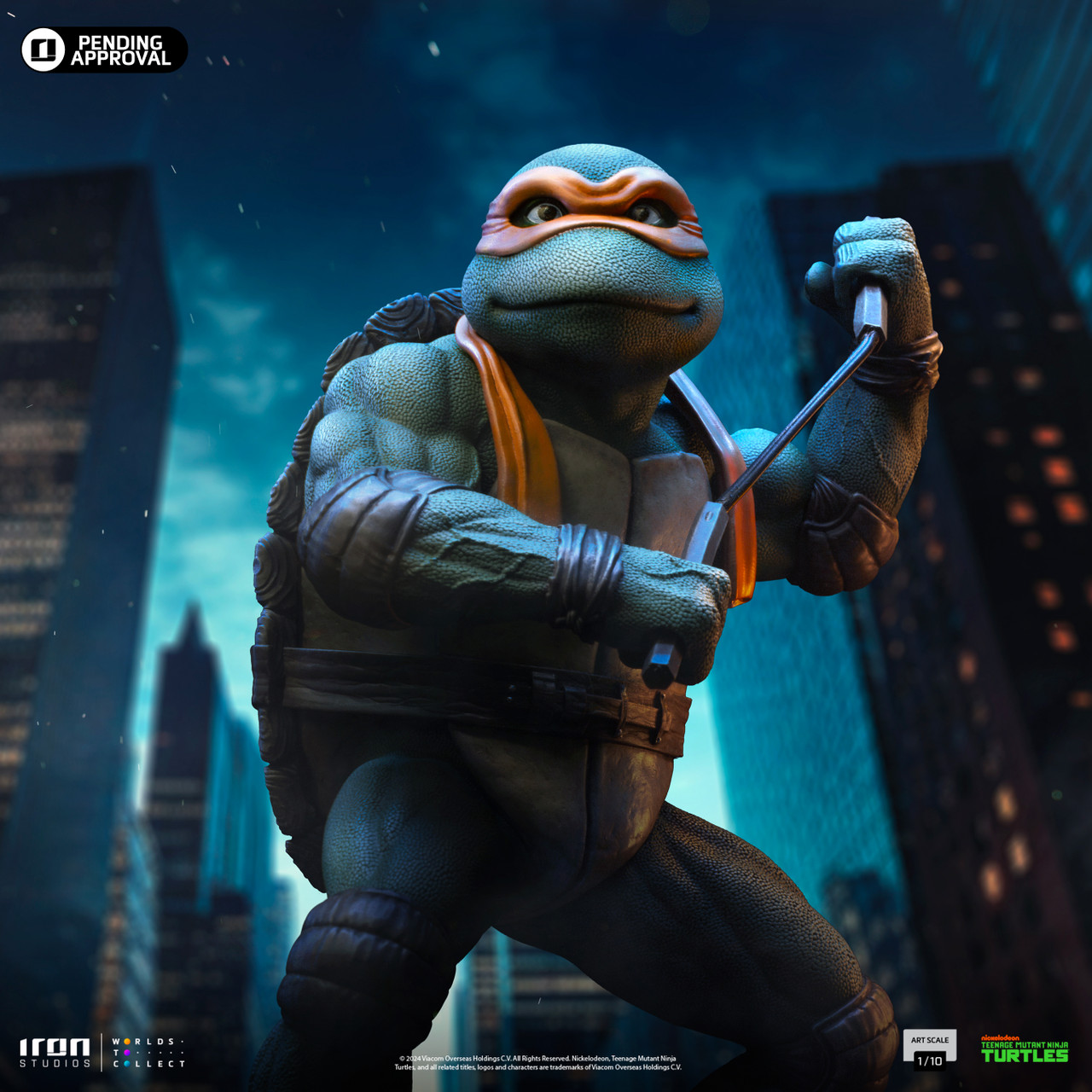 Iron Studios Teenage Mutant Ninja Turtles (1990