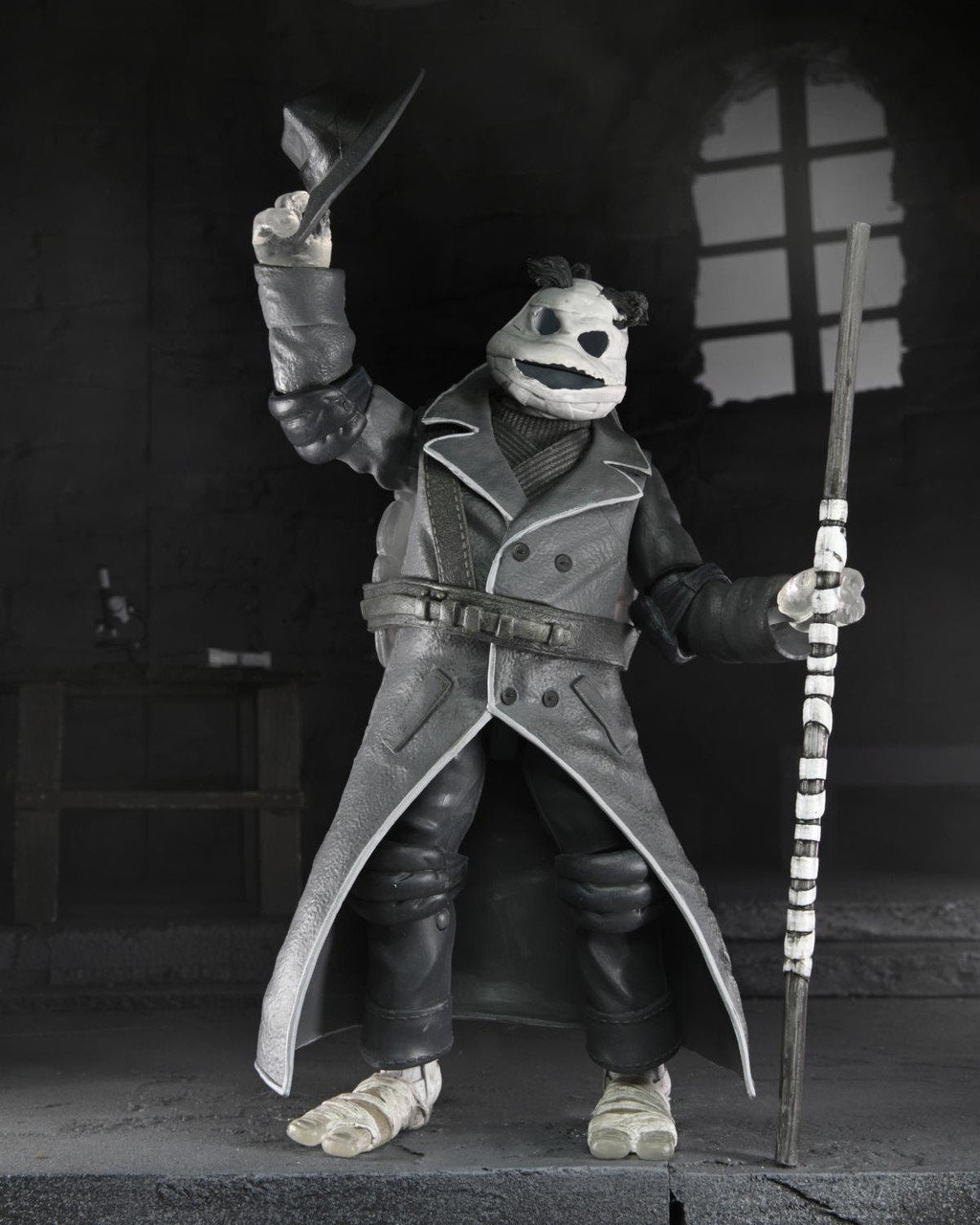 Universal Monsters x Teenage Mutant Ninja Turtles Black & White Action Figure 4-Pack