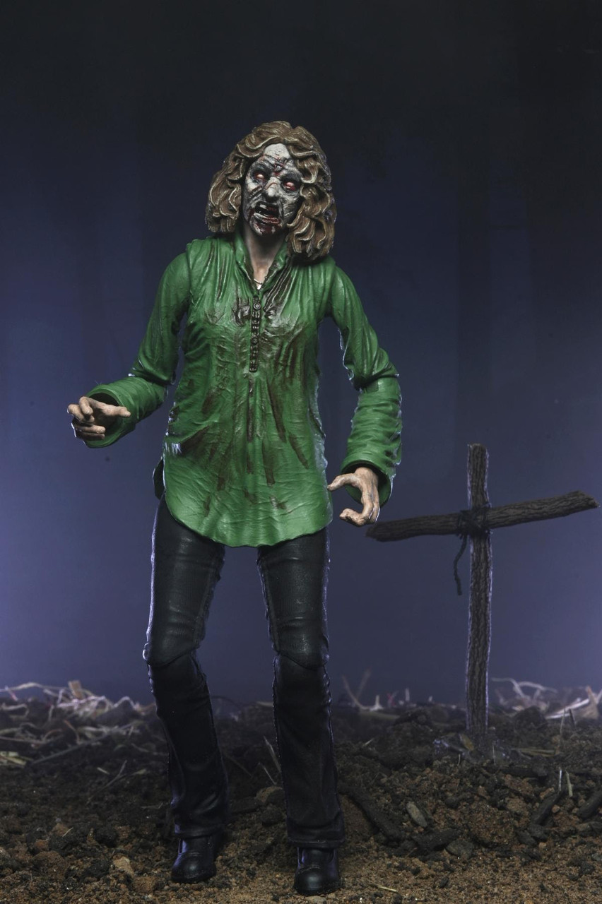NECA Evil Dead Ultimate Bloody Ash and Cheryl Williams 7-Inch