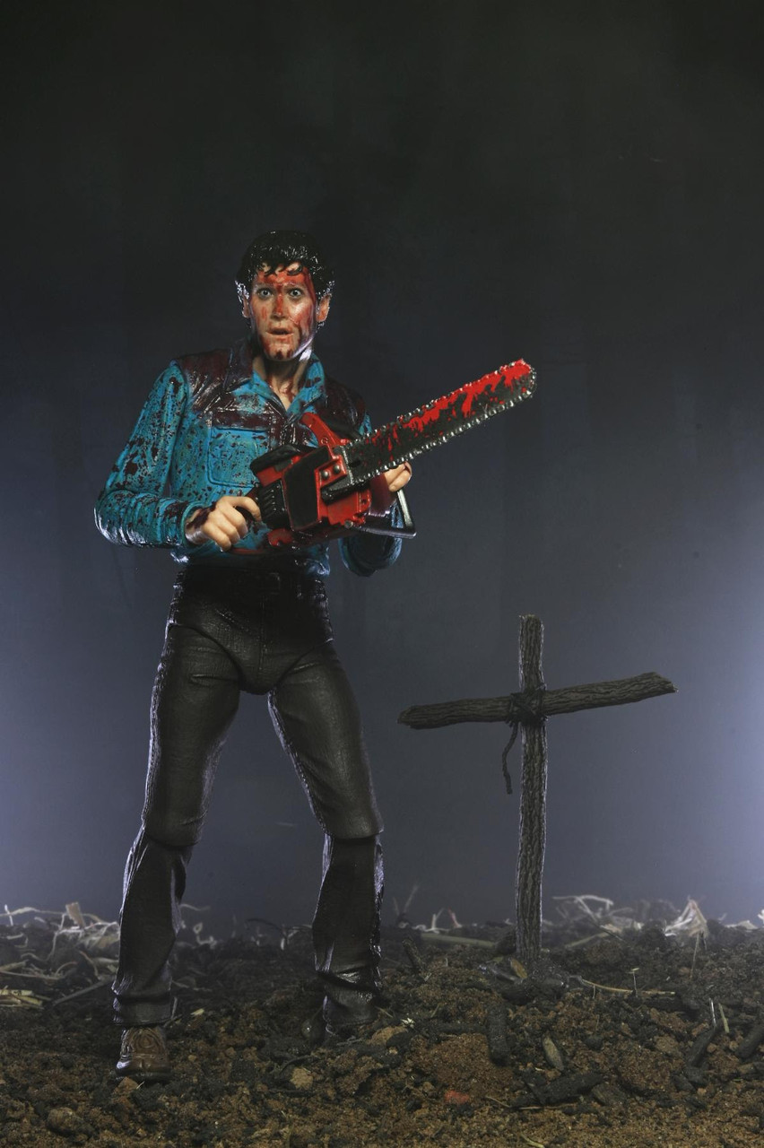 NECA Evil Dead Ultimate Bloody Ash and Cheryl Williams 7-Inch