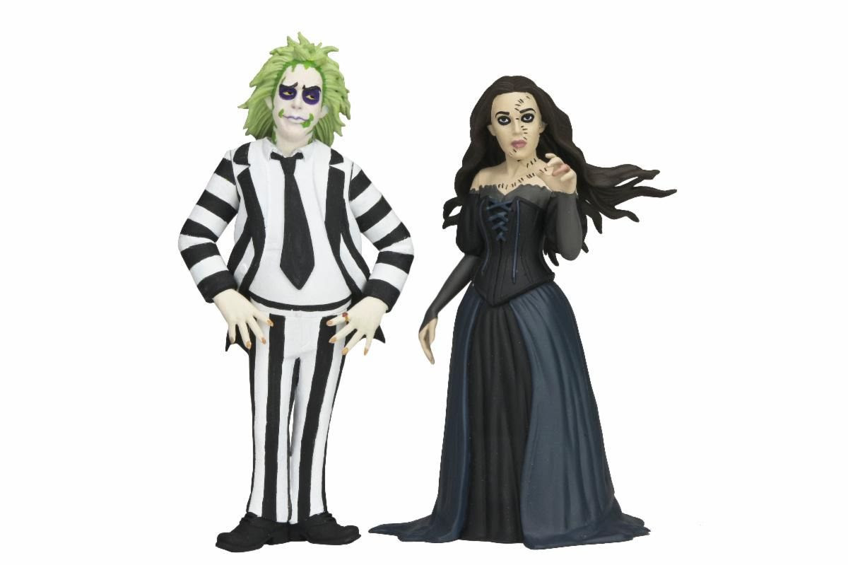 NECA Beetlejuice 2 Beetlejuice and Delores Toony Terrors 6-Inch
