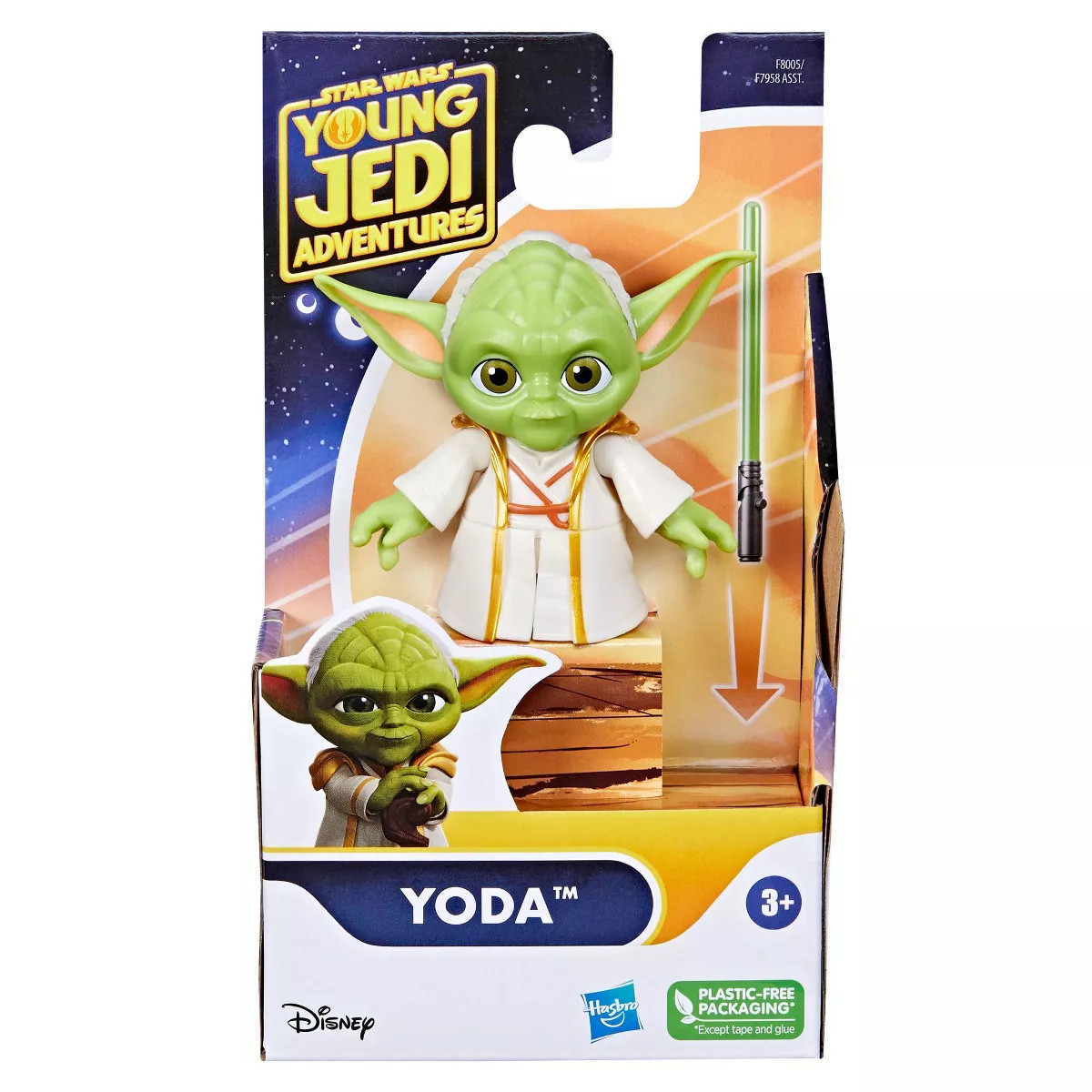 Star Wars Young Jedi Adventures: Yoda Action Figure