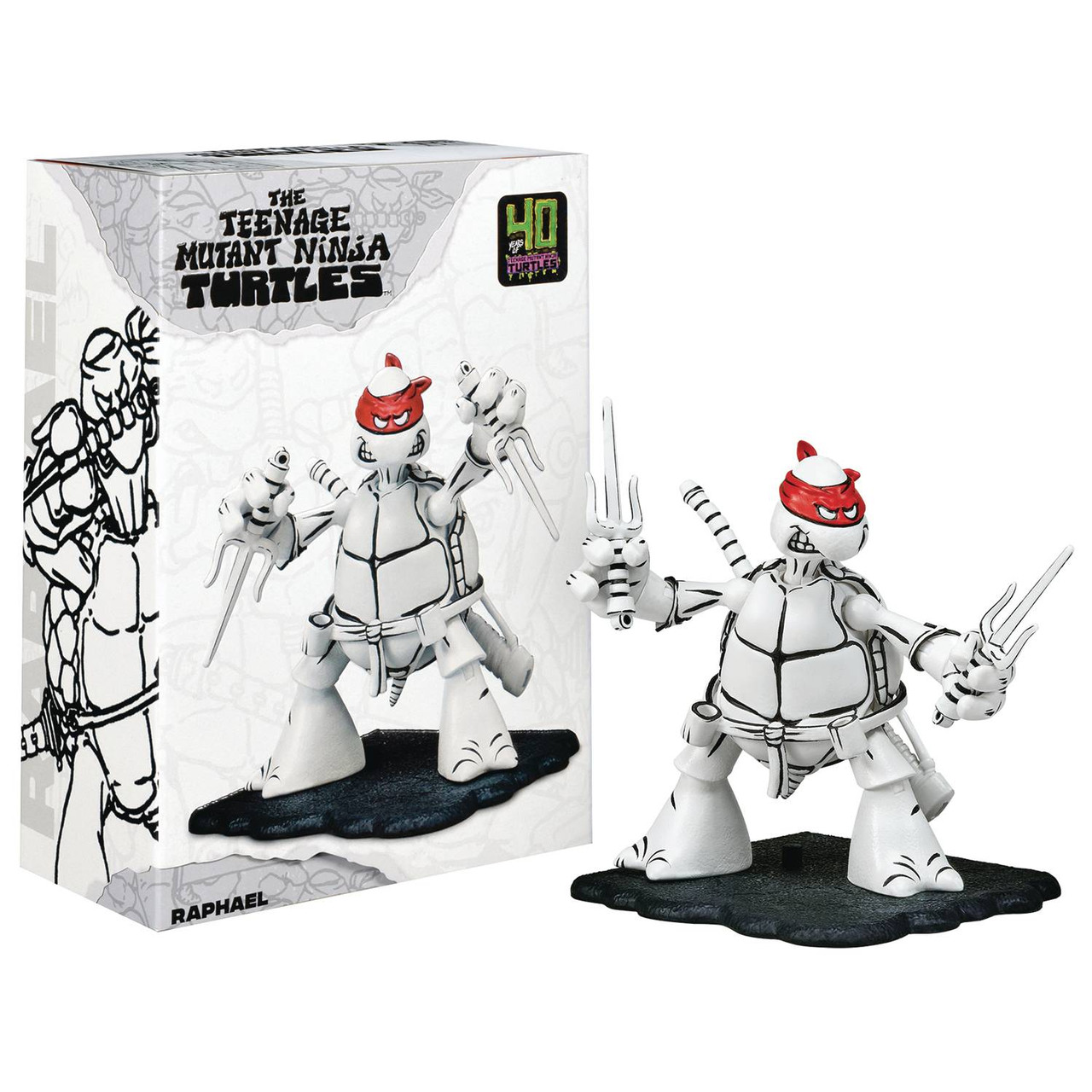Teenage Mutant Ninja Turtles 40th Anniversary: Black & White