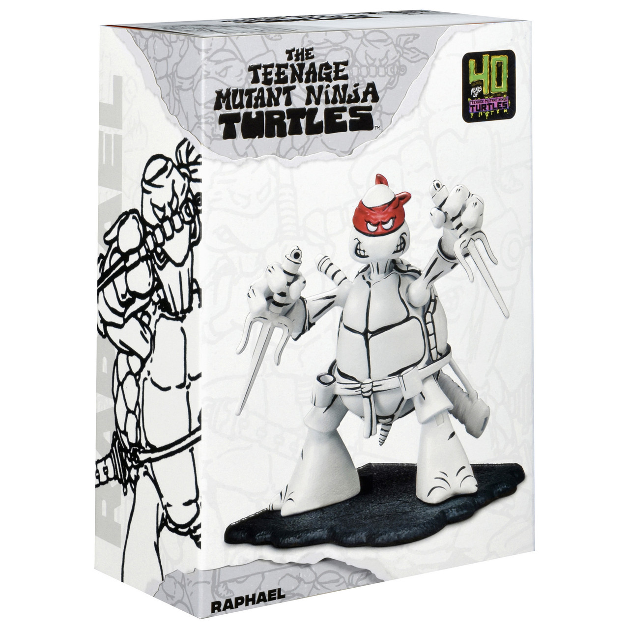 Teenage Mutant Ninja Turtles 40th Anniversary: Black & White