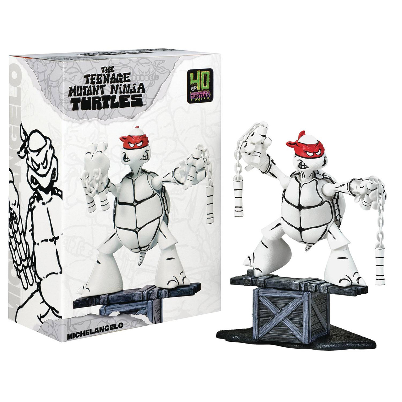 Teenage Mutant Ninja Turtles 40th Anniversary: Black & White