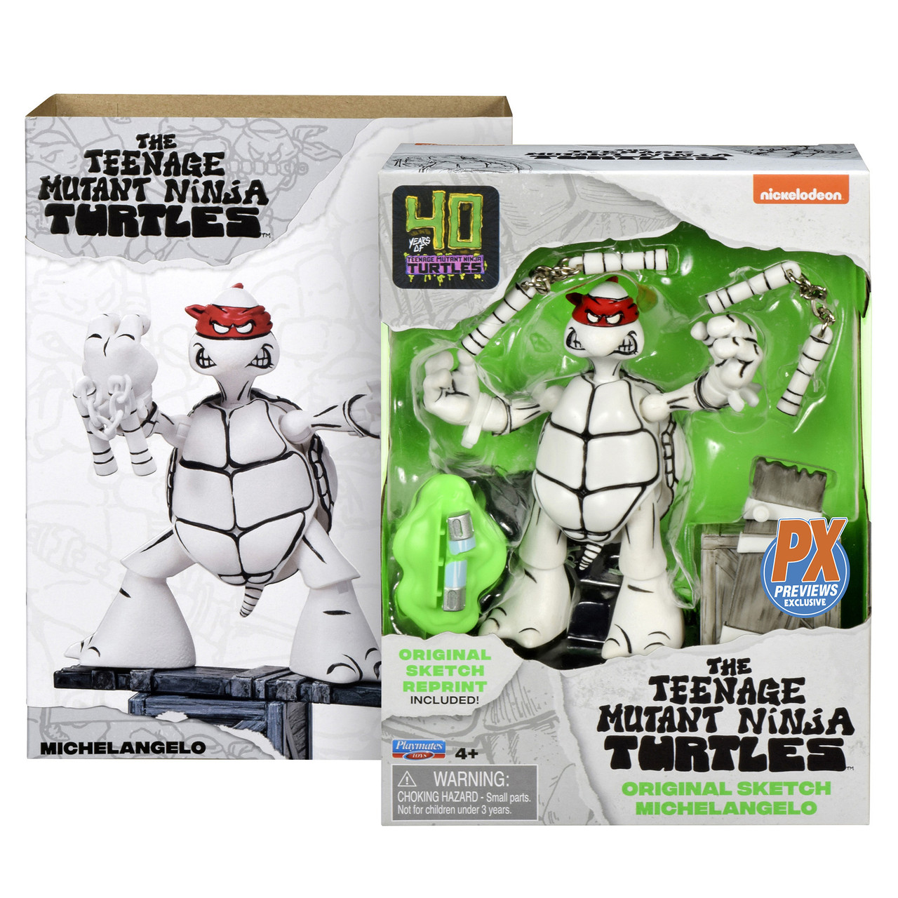 Teenage Mutant Ninja Turtles Nickelodeon Ooze Action Glow in