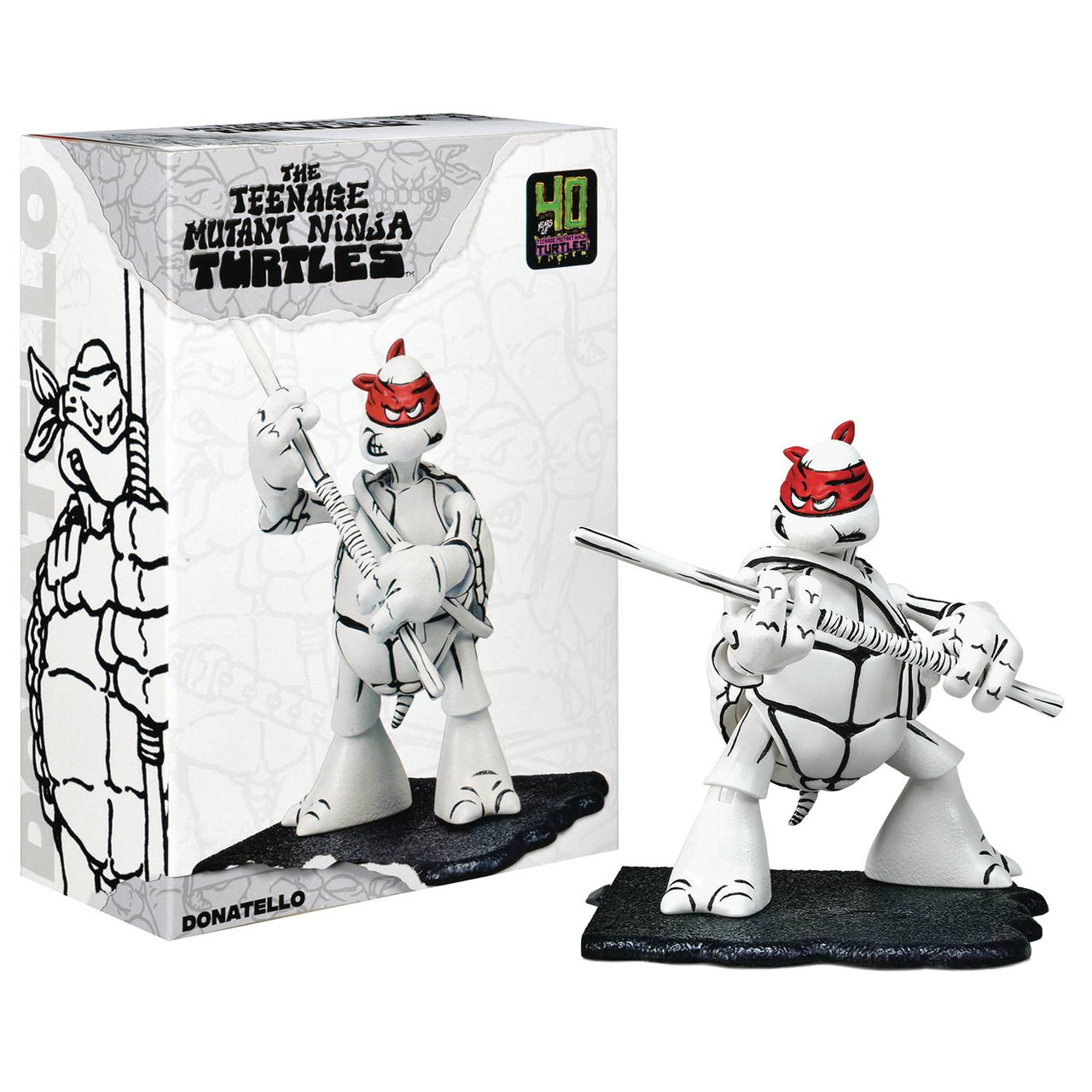 Teenage Mutant Ninja Turtles 40th Anniversary: Black & White