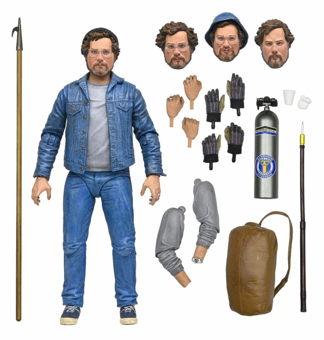 neca jaws マットフーパー　アクションフィギュア　新品未開封 NECA Jaws Ultimate Matt Hooper (Amity Arrival) 50th Anniversary 7