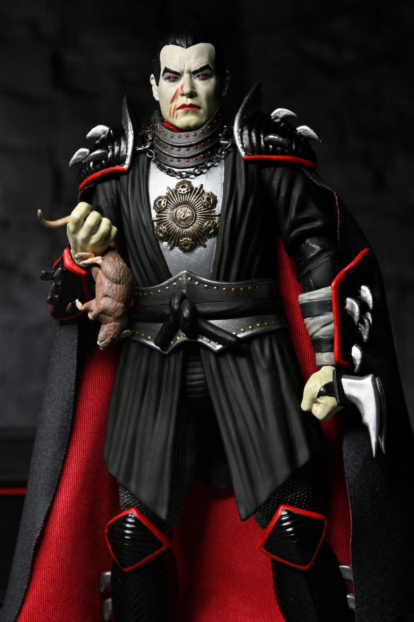 NECA Universal Monsters x TMNT Ultimate Shredder as Dracula 7-Inch