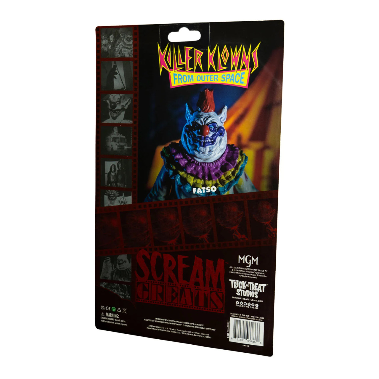TRICK OR TREAT STUDIOS キラークラウン ショーティ Trick or Treat Studios - Scream Greats - Killer Klowns From