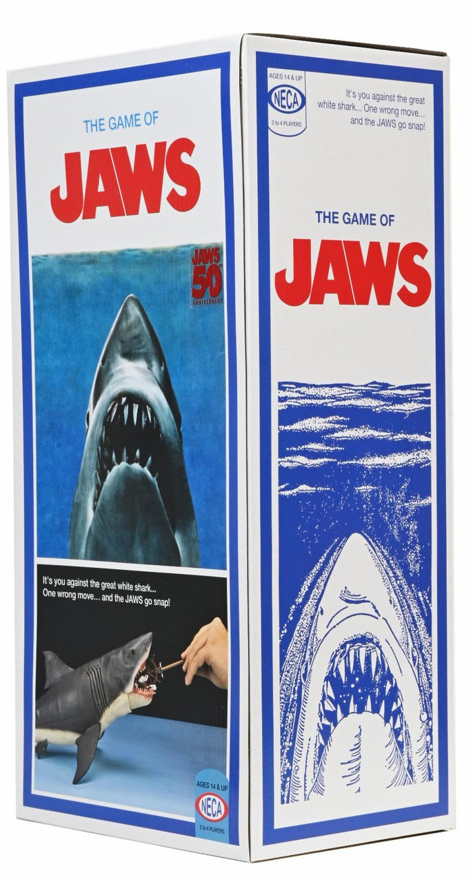 THE GAME OF JAWS 50TH ANNIVERSARY フィギュア NECA Jaws The Game Of Jaws Head To Tail 50th Anniversary 12-in