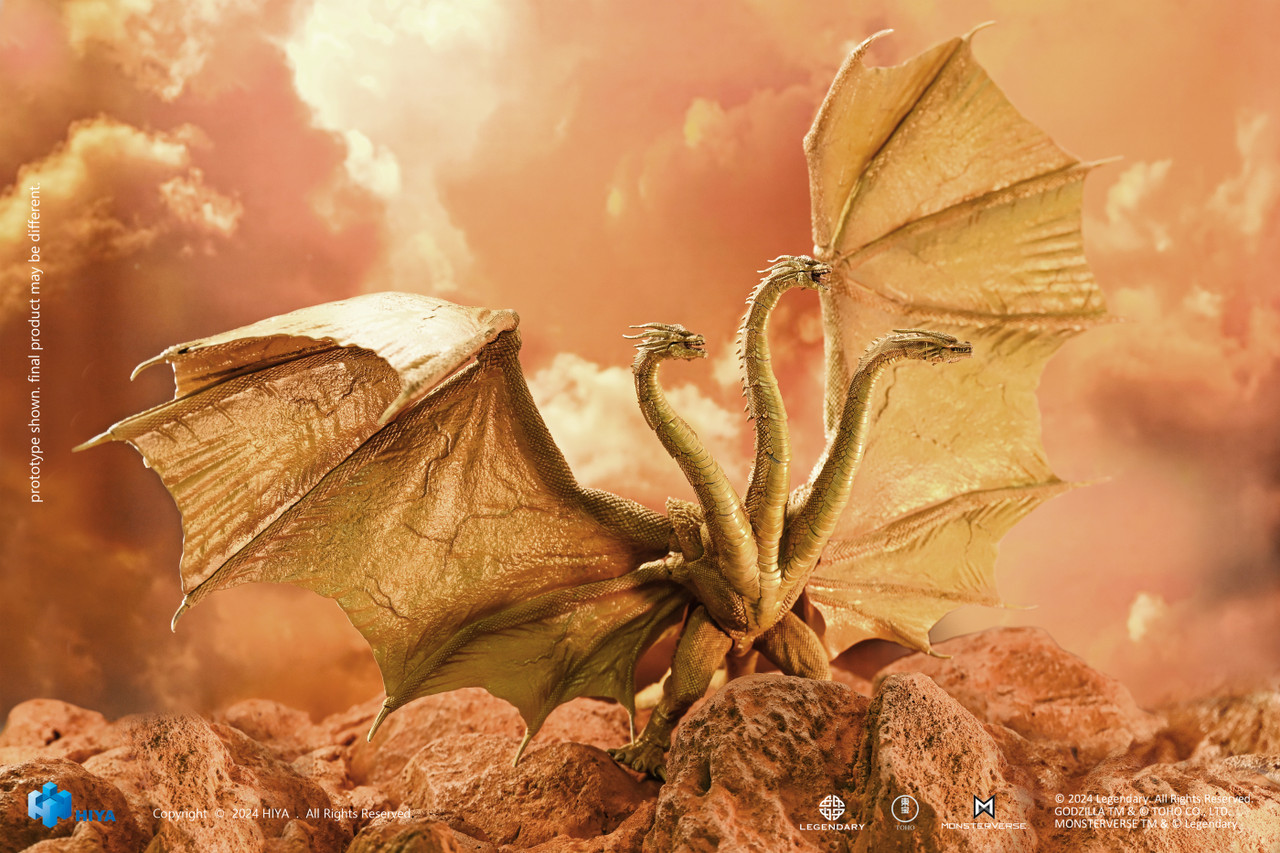 Godzilla: King of the Monsters  King Ghidorah Gravity Beam Action Figure  (Previews Exclusive)