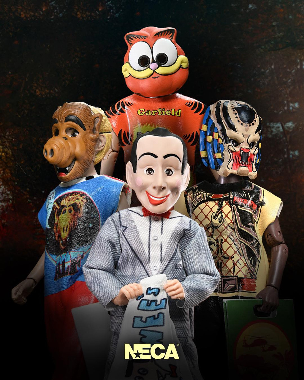 NECA Ben Cooper Costume Kids Collection Wave 8 – Set of 4 Clothed