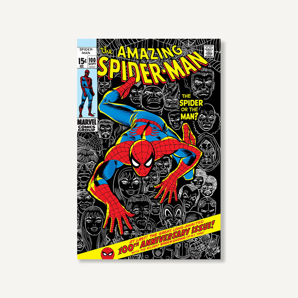 マーベルアメコミ100冊セット Marvel Spider-Man: 100 Collectible Postcards – Boxed Set