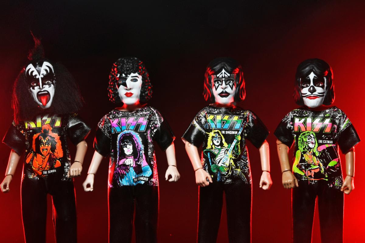 NECA Ben Cooper Costume Kids Collection KISS Set of 4 Clothed