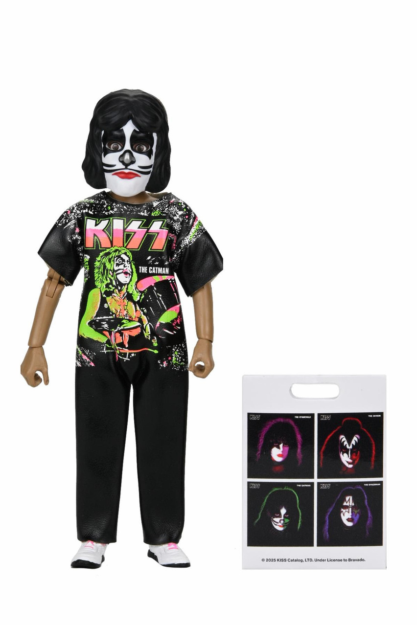NECA Ben Cooper Costume Kids Collection KISS Set of 4 Clothed