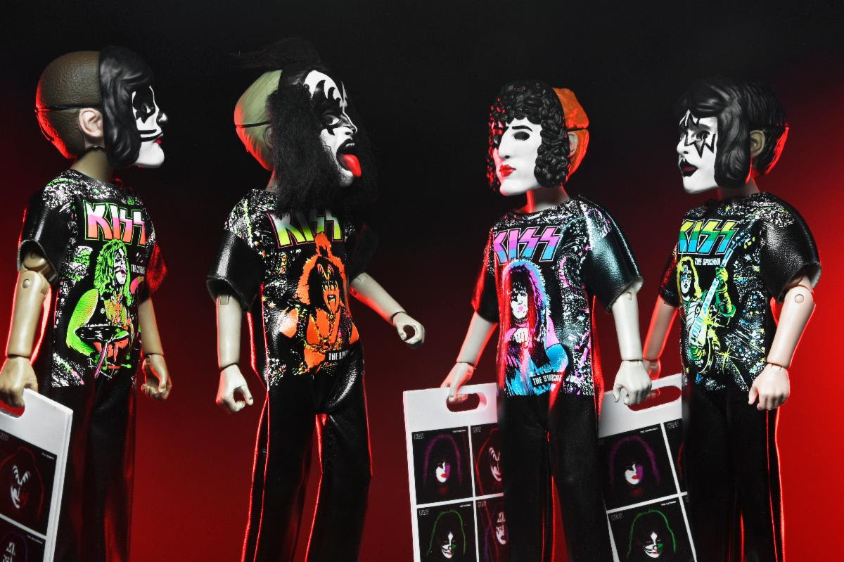 NECA Ben Cooper Costume Kids Collection KISS Set of 4 Clothed