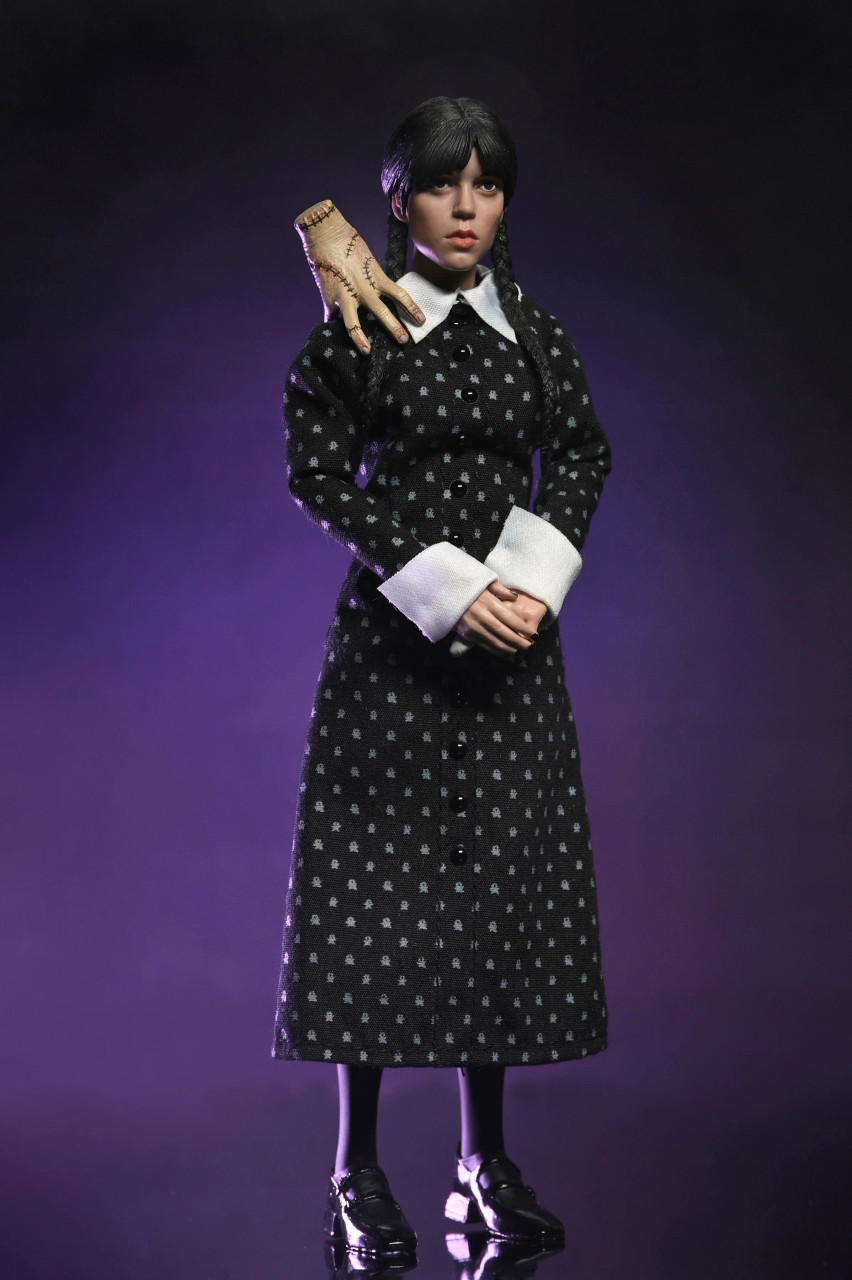 wednesday addams classic dress Wednesday Addams (Classic Dress) 8-Inch Clothed NECA Action Figure