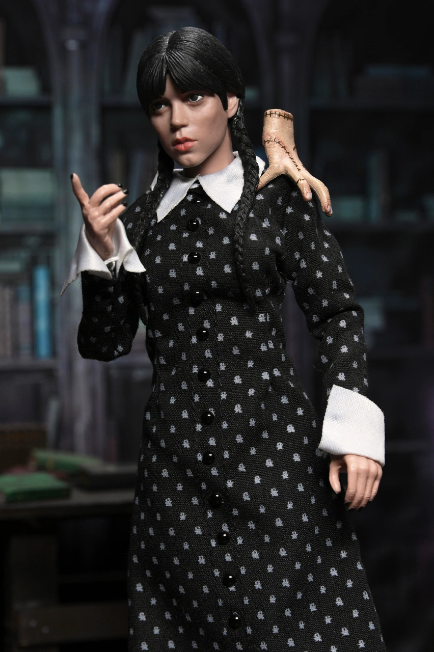 Wednesday Addams (Classic Dress) 8-Inch Clothed Action Figure