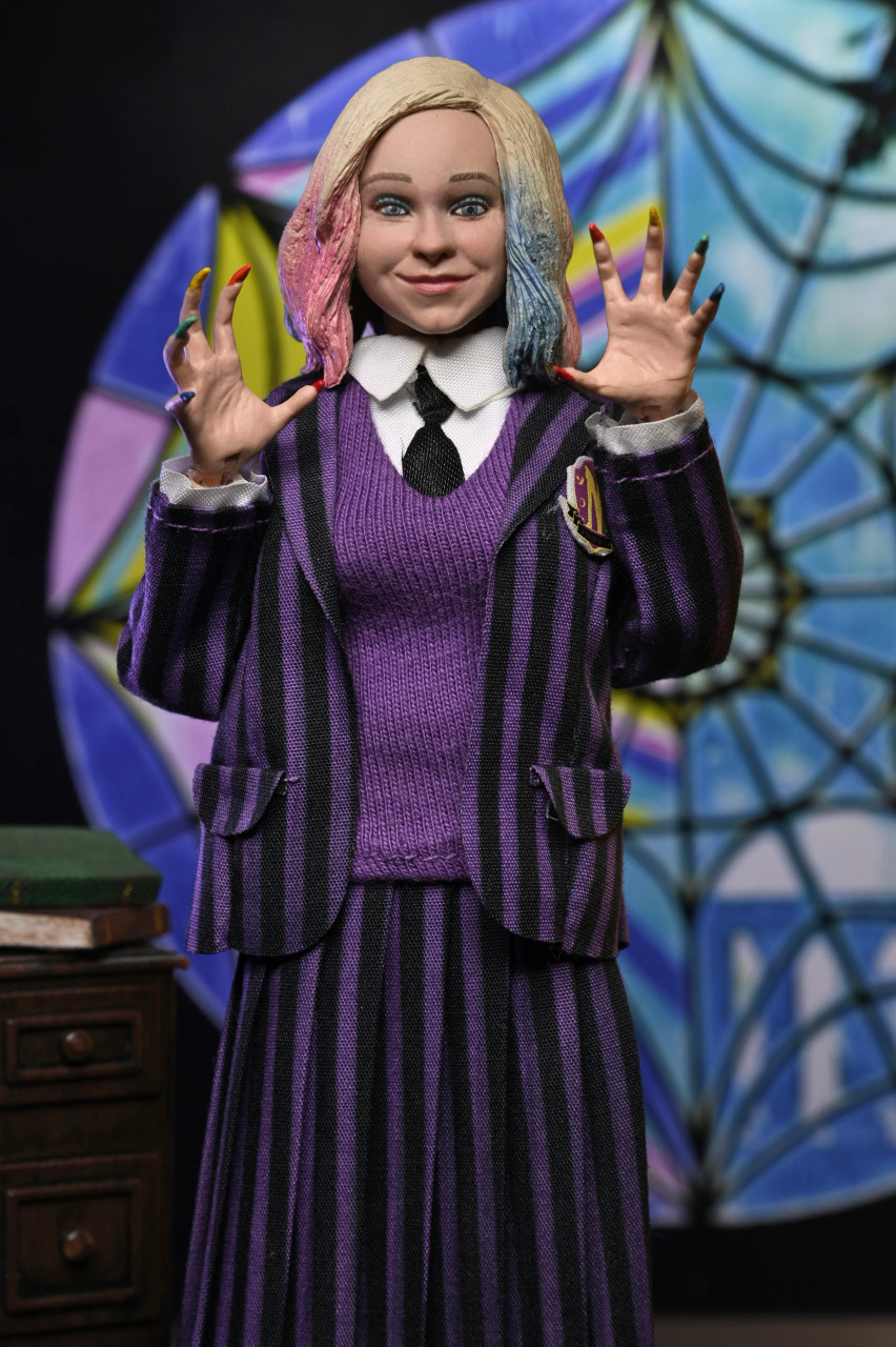 NECA Wednesday & Enid Nevermore Uniform 8-Inch Clothed Action