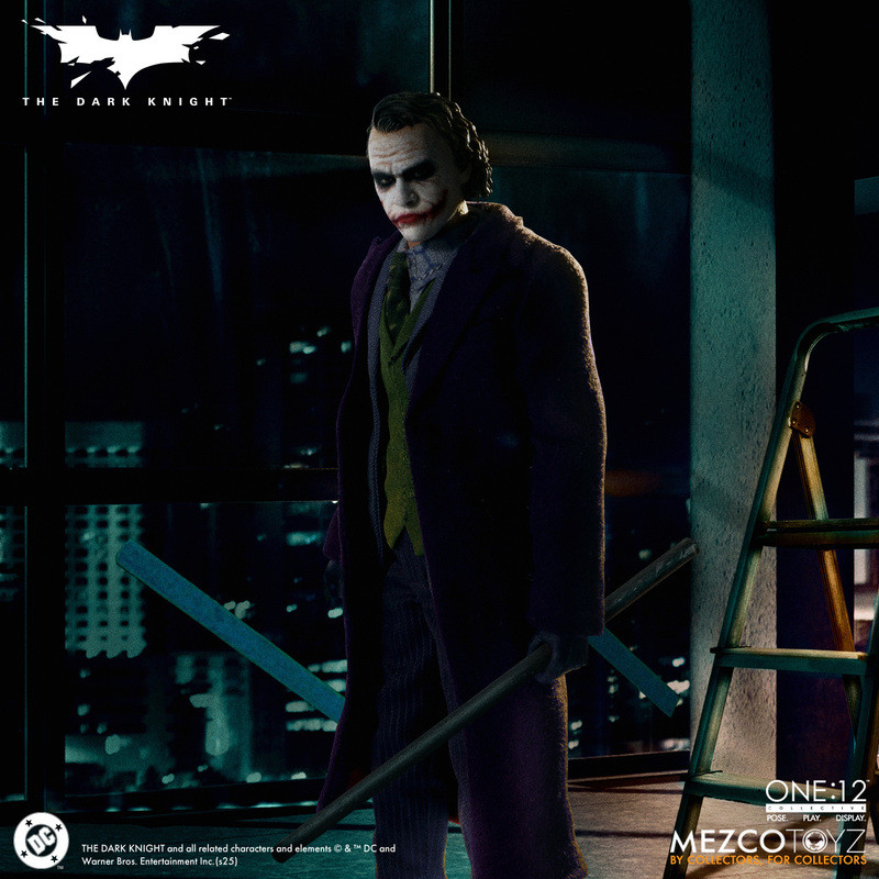 Pre-Order Mezco The Dark Knight Joker One:12 Collective Figure
