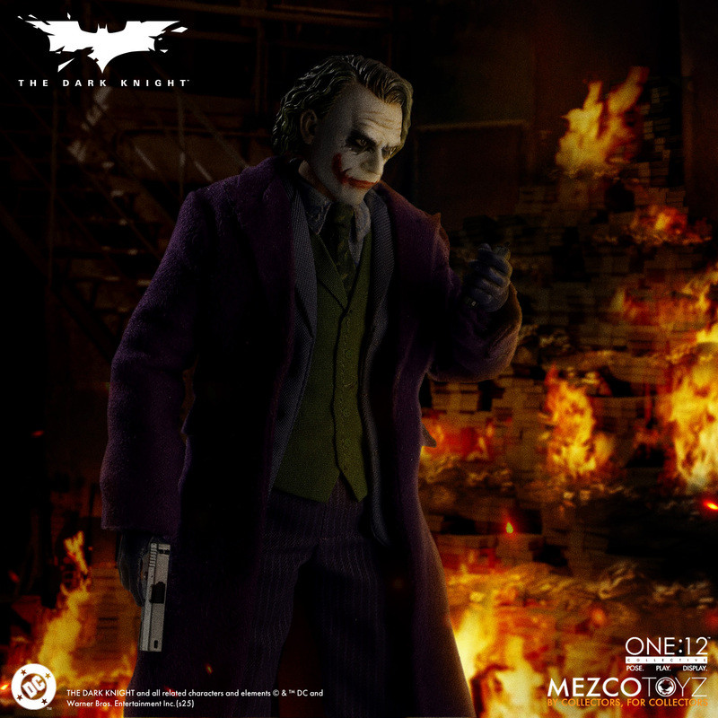 Pre-Order Mezco The Dark Knight Joker One:12 Collective Figure