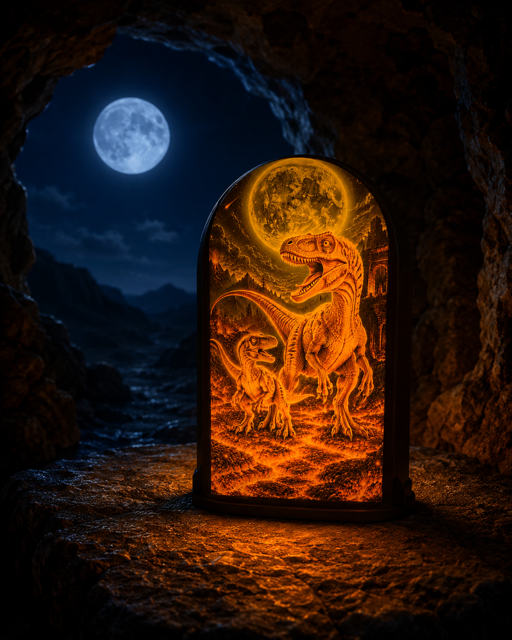 Not Just Toyz Jurassic Solar Art Lantern | Not Just Toyz