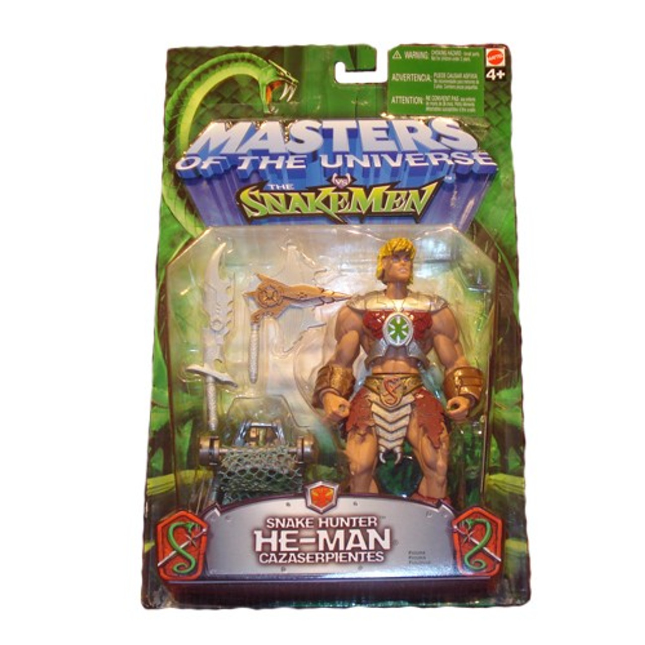 he man snake figure