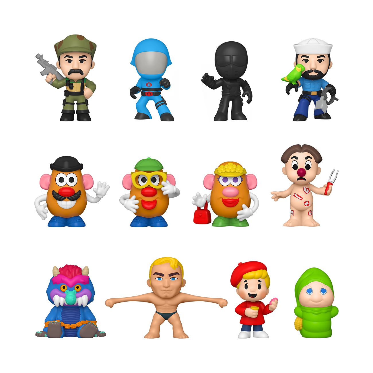 Funko Retro Toys Hasbro Mystery Minis MiniFigure Random 4Pack Buy