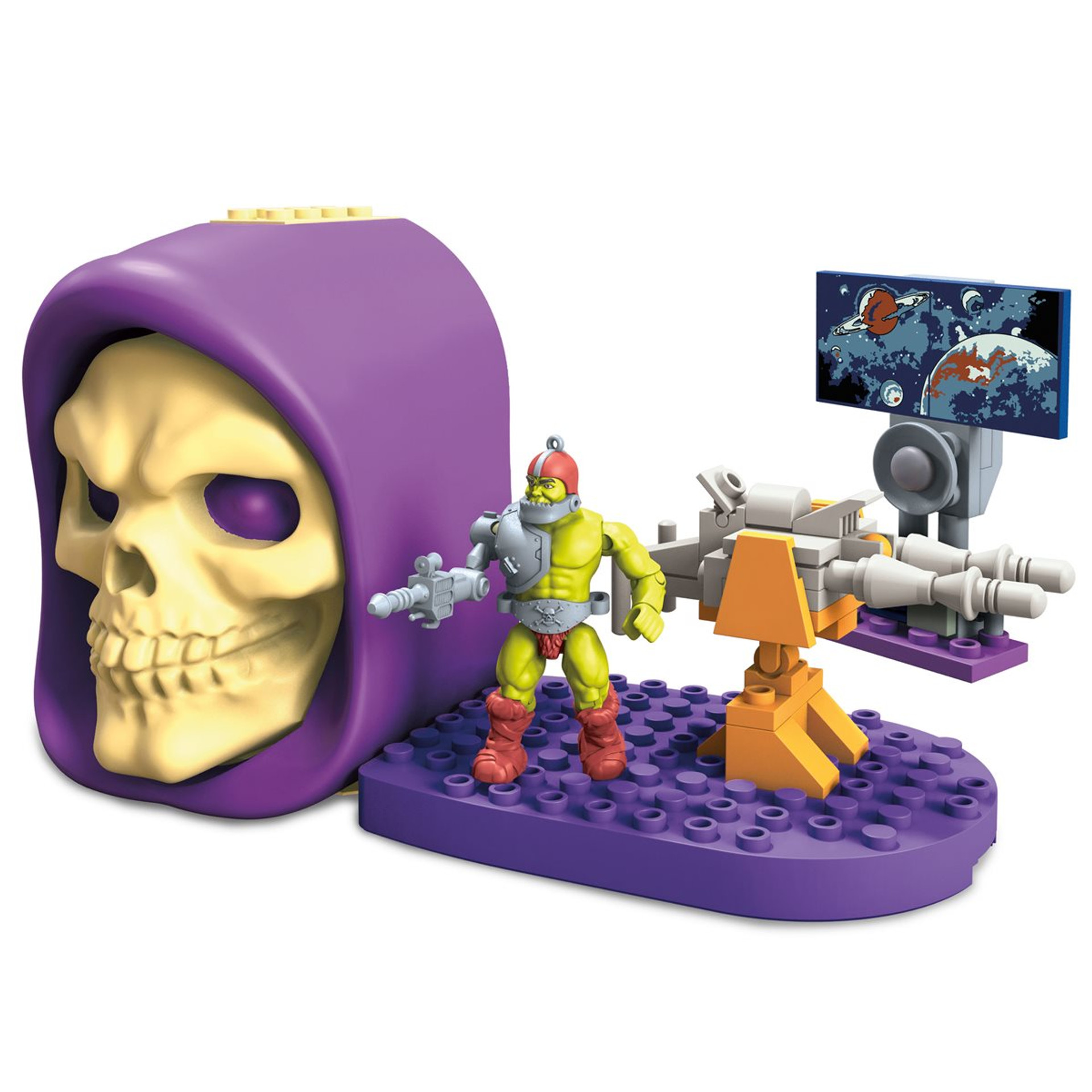 mega construx trap jaw laser cannon