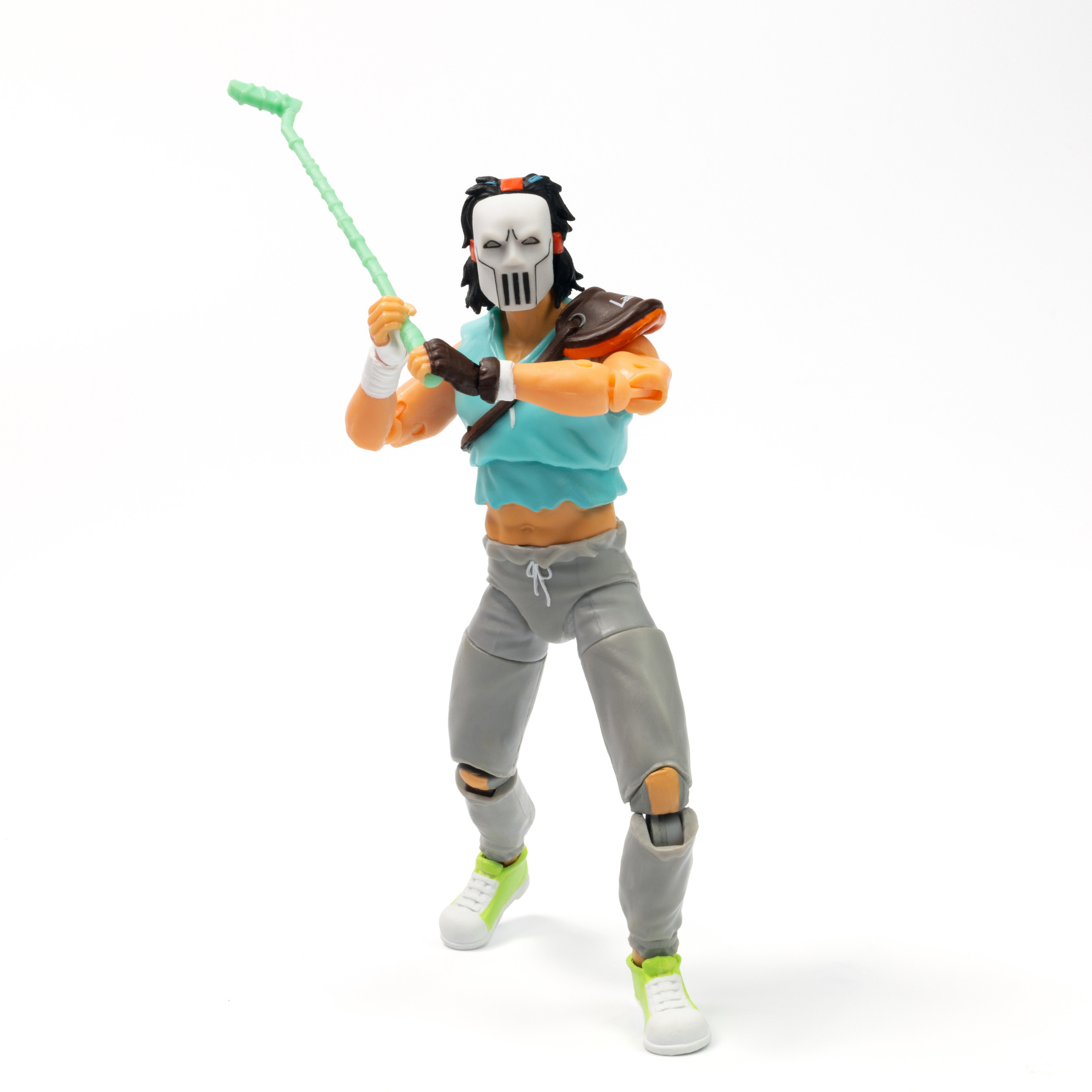 Teenage Mutant Ninja Turtles Casey Jones Skull Face GlowintheDark
