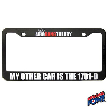 The Big Bang Theory 1701-D License Plate Frame