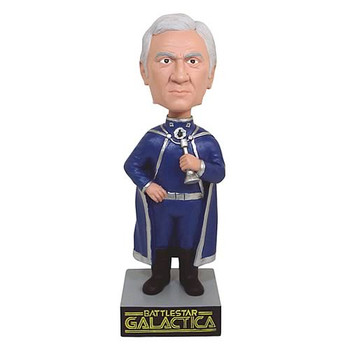 Battlestar Galactica Commander Adama Bobble Head