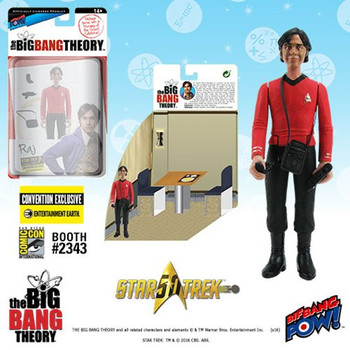 The Big Bang Theory Star Trek Raj 3 3/4-Inch Figure