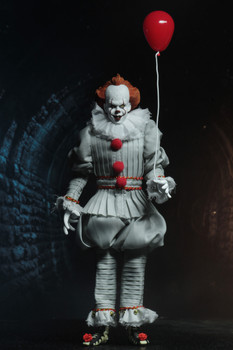 IT 2017 Pennywise 8-Inch Clothed Action Figure IT 2017 Pennywise 8-Inch Clothed Action Figure