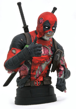 Marvel Deadpool Zombie 1:6 Scale Mini-Bust - San Diego Comic-Con 2020 Previews Exclusive Marvel Deadpool Zombie 1:6 Scale Mini-Bust - San Diego Comic-Con 2020 Previews Exclusive