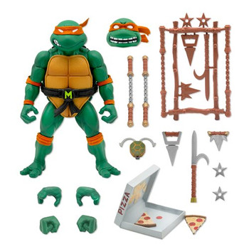 Super7 Teenage Mutant Ninja Turtles Ultimates Michelangelo 7-Inch Action Figure Super7 Teenage Mutant Ninja Turtles Ultimates Michelangelo 7-Inch Action Figure