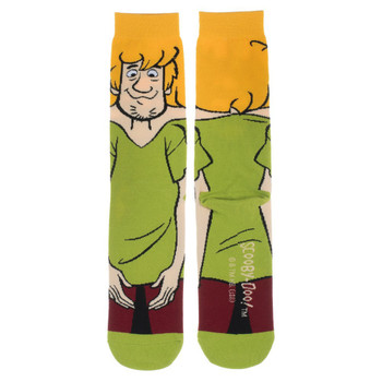 Scooby Doo Shaggy 360 Character Crew Socks