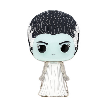 Funko Universal Monsters Bride of Frankenstein Large Enamel Pop! Pin Funko Universal Monsters Bride of Frankenstein Large Enamel Pop! Pin