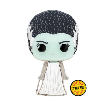 Funko Universal Monsters Bride of Frankenstein Large Enamel CHASE Pop! Pin Funko Universal Monsters Bride of Frankenstein Large Enamel CHASE Pop! Pin