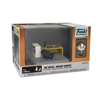 Funko The Office Dwight CHASE Mini Moments Mini-Figure Diorama Playset