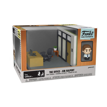 Funko The Office Jim Mini Moments Mini-Figure Diorama Playset