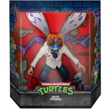 Super7 Teenage Mutant Ninja Turtles Ultimates Baxter Stockman 7-Inch Action Figure Version 2