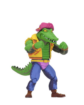 Teenage Mutant Ninja Turtles Turtles in Time Series 2 Leatherhead 7-Inch Action Figure - (Not Mint)