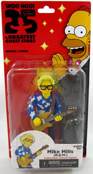 NECA Simpsons 25th Anniversary 5-Inch Series 3 - Mike Mills (R.E.M.) Action Figure
