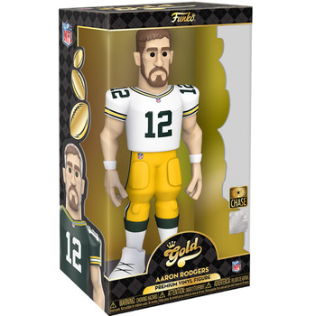 Funko NFL Packers Aaron Rodgers 12-Inch Vinyl Gold CHASE Figure