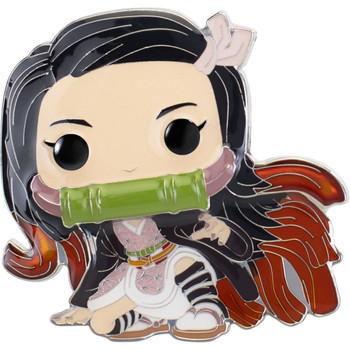Funko Demon Slayer Nezuko Kamado Large Enamel Pop! Pin Funko Demon Slayer Nezuko Kamado Large Enamel Pop! Pin