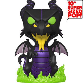 Funko Disney Villains Maleficent Dragon 10-Inch Jumbo Pop! Vinyl Figure