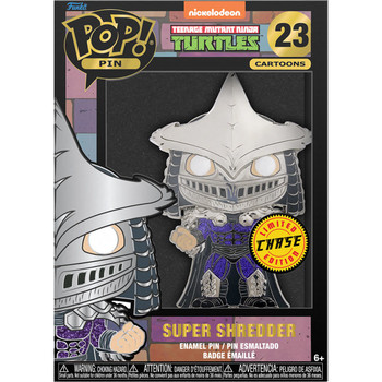 Funko Teenage Mutant Ninja Turtles Super Shredder Large CHASE Enamel Pop! Pin Funko Teenage Mutant Ninja Turtles Super Shredder Large CHASE Enamel Pop! Pin