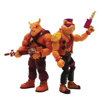 Teenage Mutant Ninja Turtles Arcade Bebop and Rocksteady Action Figure 2-Pack San Diego Comic-Con 2022 PX Teenage Mutant Ninja Turtles Arcade Bebop and Rocksteady Action Figure 2-Pack San Diego Comic-Con 2022 PX